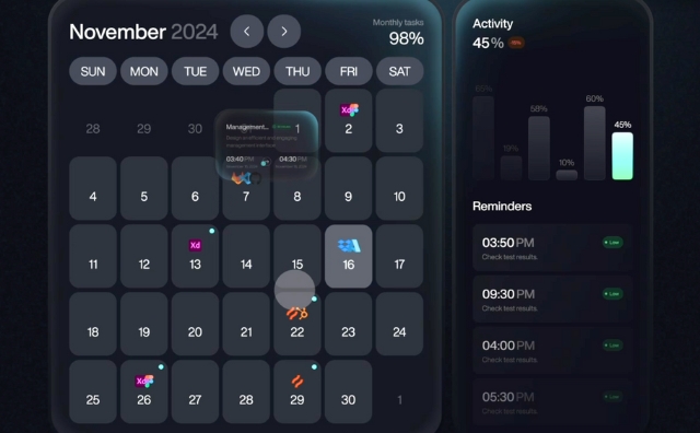 Manage calendars, emails, and tasks
